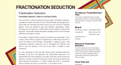 Desktop Screenshot of fractionationseduction.org