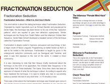 Tablet Screenshot of fractionationseduction.org
