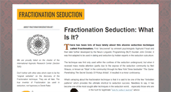 Desktop Screenshot of fractionationseduction.net